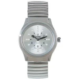 Ladies Chrome Braille Watch