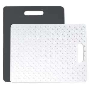 Black Cutting Board/White Cutting Board Combo Set
