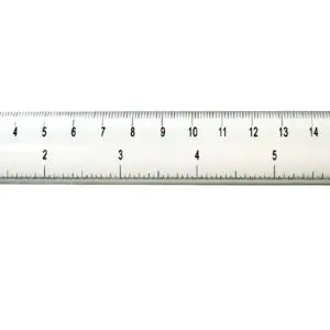 2X Bar Magnifier with Ruler - 8 Inches