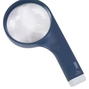 4X Coil Hand Magnifier 3.25 Inch Lens