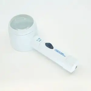 3.9X / 11.7D COIL Raylite 12 Xenon Electric Illuminated Magnifier  - 2.25 Inch Lens