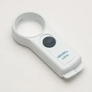 3X COIL LED Lighted Pocket Magnifier - 1.88 Inch Lens
