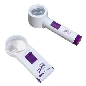 7x Handheld and Stand Magnifier Combo