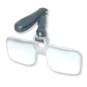 Carson VisorMag Clip-On Hat Magnifier – 1.75x or 2x