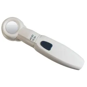12.0X COIL Raylite Duo LED Hand Held, Stand Magnifier 1.2 Inch Lens