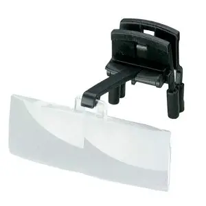 Eschenbach Binocular Clip-On Magnifier for Eyeglasses – 1.7x to 3x