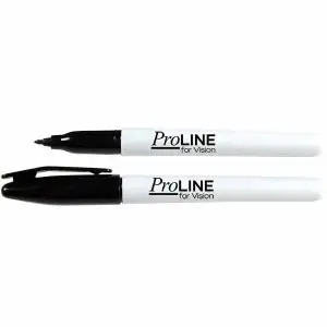 ProLine Felt Tip Low Vision Pen - Black Ink (No Bleed & No Smell)
