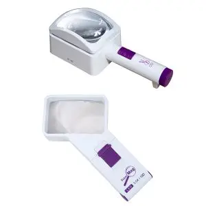 3.5x Handheld and 3x Stand Magnifier Combo