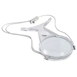 2X w/4X Bifocal Schweizer Around the Neck Magnifier