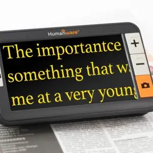 Humanware Explore 5 - Ultra-Portable 5" Digital Color Portable Video Magnifier