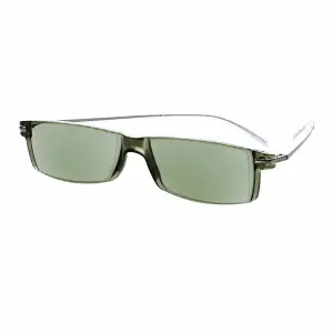 Eschenbach MiniFrame2 Sun progressive reading glasses with gray tinted lenses