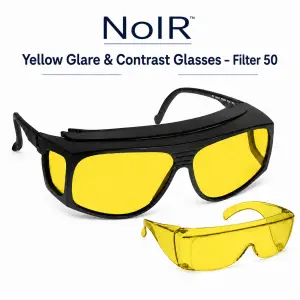 NoIR Filter 50 yellow glare and contrast glasses