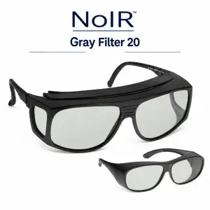 NoIR Gray Filter 20 glare glasses with two gray lens styles