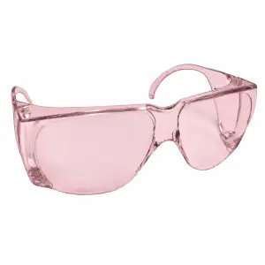 NoIR N88 UV shield glasses in light plum pink lens color