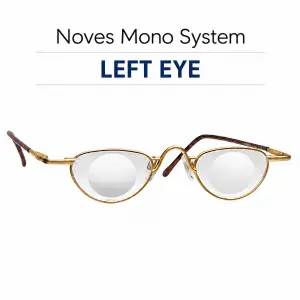 Eschenbach Noves Mono Left-Eye Magnifying Glasses for Low Vision – 3x to 6x