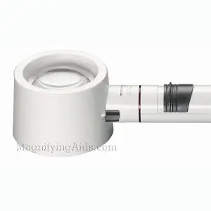 3X / 12D Eschenbach LED Lighted Hand Held, Stand Magnifier - 3 Inch Lens