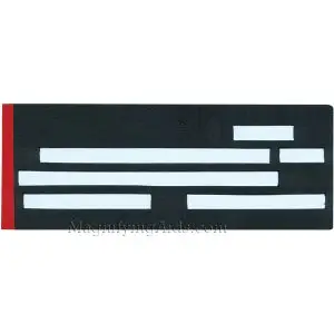 Fold Over Writing Guide - Business Check