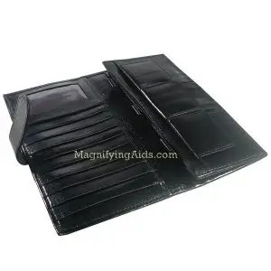 Soft Leather Hold Everything Organizer Wallet - Brown