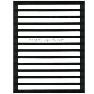 Plastic Letter Writing Guide