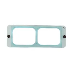 Donegan Optical OptiVISOR Lens Plate 2.5X at 8" LP5