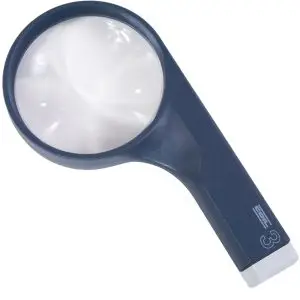 3X COIL Hand Magnifier 3.5 Inch Lens