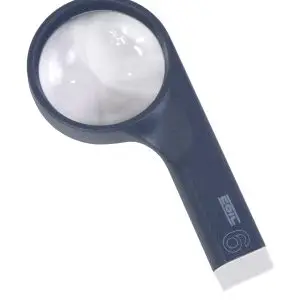6X Coil Hand Magnifier 2 Inch Lens