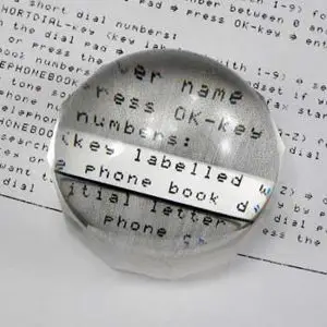 4.4X Coil Visual Tracking Bright Field Dome Magnifier - 2 Inches