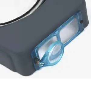 Donegan OptiLOUPE 2.5X Attachable Magnifying Lens for OptiVISOR