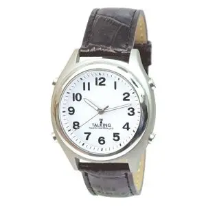 Men's Atomic Talking Watch – Large Number Low Vision Watch