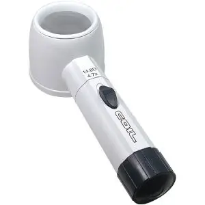 4.7X COIL LED Illuminated Hand-Held Stand Magnifier - 1.7 Inch Lens