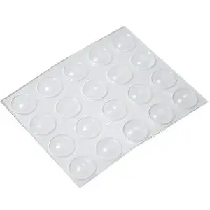 20 Medium Transparent Round Locator Bumps