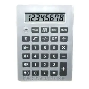 Jumbo Large Print Talking Calculator