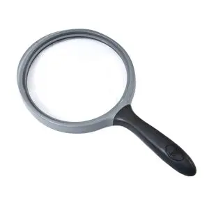 2X Bausch & Lomb Magnifier with 4X Bifocal 5 Inch Lens