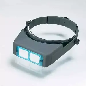 Donegan OptiVISOR Headband Magnifier – Hands-Free 1.5x–3.5x