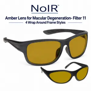 NoIR Filter 11 amber glasses for macular degeneration