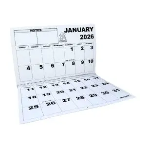 2026 Jumbo Large Print Calendar