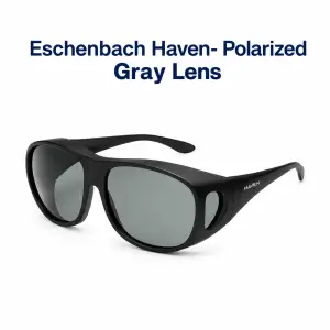 Eschenbach Haven polarized gray lens fit-over glasses