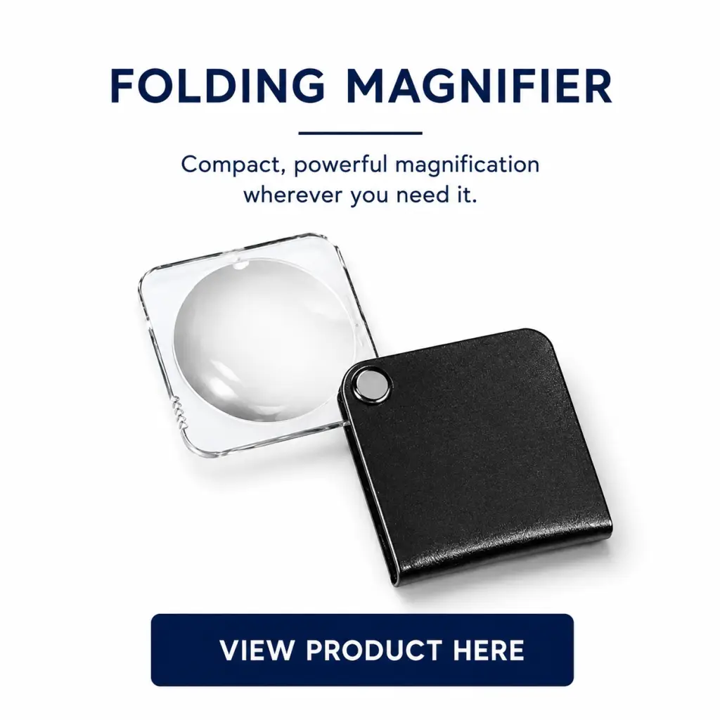 fathers day folding pocket magnifier