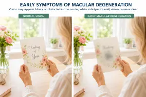 Early stages of Macular Degeneration