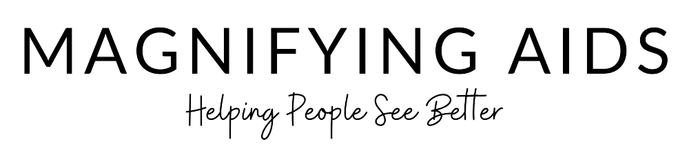 Magnifying Aids logo – Low vision magnifiers and vision aids