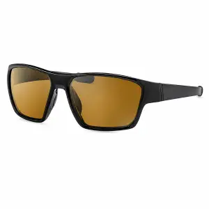 Ambelis Sport polarized blue light blocking eyewear in shiny black frame