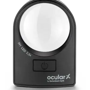 Eschenbach ocularX® M1 LED Hand-Held Illuminated Magnifier 2.5x, 3.5x & 4.5x Magnifications