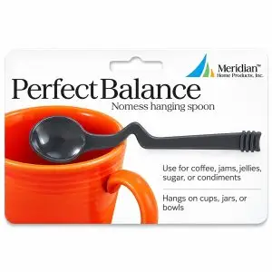 Perfect Balance Spoon – No-Mess Hanging Spoon for Cups & Jars